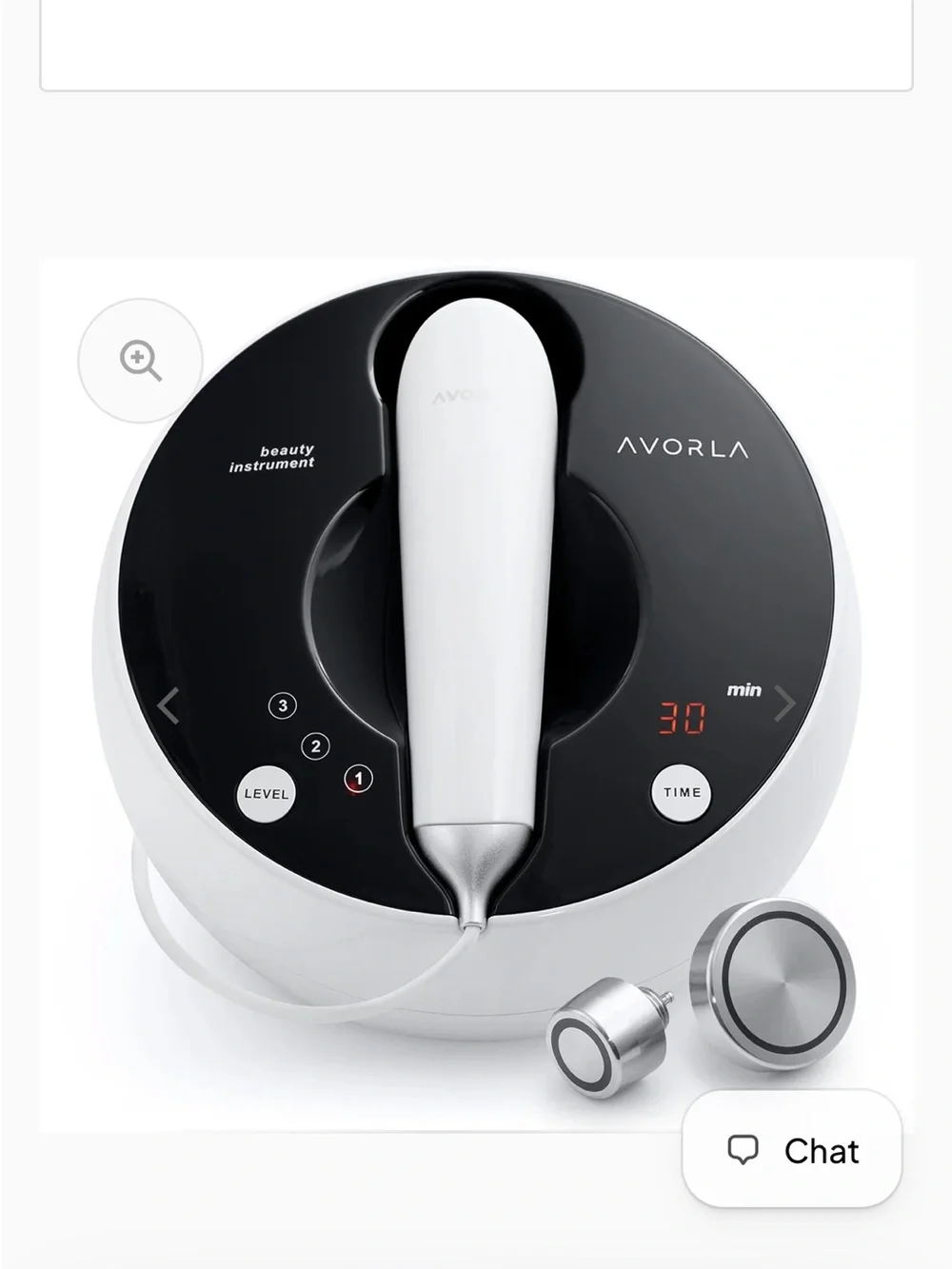 AVORLA RF Beauty Instrument - White and Black